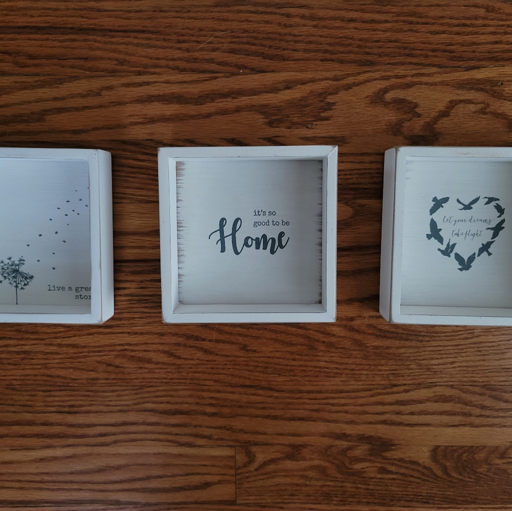 Quill to Paper by Sixtrees Wood Wall Decor (Set Of 3)